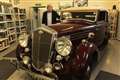 Chris Eyre, chairman of Halkirk Heritage and Vintage Motor Society, at Friday's event.