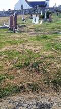 Another image of Latheron cemetery showing how poor it looked.
