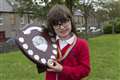 Taylor Sutherland, Reay, won the Maureen Allen Shield for verse speaking, P2.