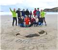 The Unesco group at Farr Bay. Picture: John Wright