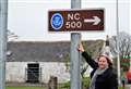 NC500 signpost finally re-erected at Reiss – residents nightmare at an end thanks to efforts of local councillor 