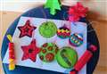 Pollinator-friendly baubles at Caithness countryside rangers' craft session