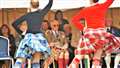 Girls from the Tanya Horne School of Dancing provided entertainment for the Royal Tent. Picture: DGS