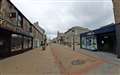 Thurso's pedestrian precinct during the coronavirus lockdown.