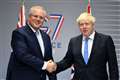 UK and Australia ‘agree broad terms’ of post-Brexit trade deal