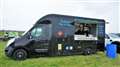 The popular Harbour Chip Shop from Wick provided food at the rally. Picture: DGS