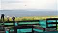The site is on an hill that overlooks the Pentland Firth and is exposed to biting winds and salty air – not the best environment for growing herbs. Picture: DGS