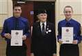 Thurso Boys' Brigade pair awarded with President's Badge