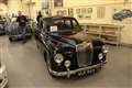 There are a dozen vintage and classic vehicles on show.