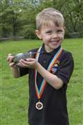 Alex Vines, Mount Pleasant, won the Tomlinson Quaich for verse speaking, P1.