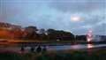 The gala week bonfire and fireworks display was once again a popular attraction in Wick.
