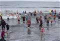 A splashing start to 2020 at Thurso community dip