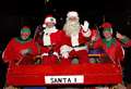 Santa and his helpers bring festive cheer to Halkirk thanks to Milton Mob