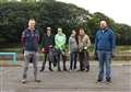 A group from Pulteneytown and Thrumster Church who volunteered for a litter-pick at Wick riverside on Saturday. Picture: Alan Hendry