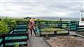 Carole Whittaker's herb garden project at John O'Groats has been a successful experiment she says. Picture: DGS
