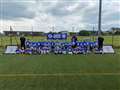The five to nine year olds who attended the coaching camp.