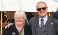 Mark Rouse, managing director of Dounreay, with his wife, Carole. The couple were also celebrating their 34th wedding anniversary. Picture: DGS