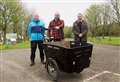 Trial run for environmentally friendly cargo ebike at Wick River Campsite