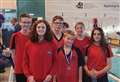 Thurso swimmers celebrate winning gold at North competition