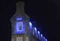 Local hotel lights up blue for Parkinson's