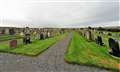 Latheron cemetery after the volunteers took away grass cuttings and maintained the paths.