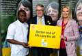 Stone helps launch Marie Curie's Great Daffodil Appeal