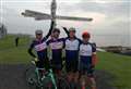 Cyclists complete 208-mile challenge in memory of Rachel