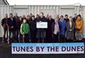 Good causes benefit from Tunes By the Dunes festival donations