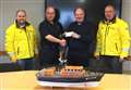 Lifeboat cheque handed over after Dunnet service 