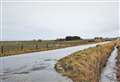 Caithness countryside awash after weather bomb