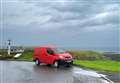 PICTURES: Keep an eye out tomorrow for Caithness artist in residence Shelagh Swanson in her little red van