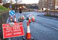 Gas work causes traffic delays in Wick town centre