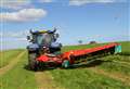 Blue skies welcome for first cuts of silage in Caithness