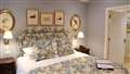 The sumptuous interior of room number four at the Granary Lodge. Our reporter's room for the night.