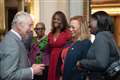 King celebrates influential black Britons at Palace reception