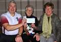 Caithness Heart Support Group bowled over by St Fergus club's donation