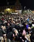 A section of the huge crowd in Thurso. Picture: John Wright Studio