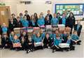 Melvich children help out Blythswood Shoebox Appeal