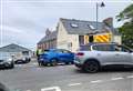Car crash at busy junction in Thurso