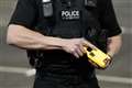 Police show off new Taser designed to provide officers with better protection
