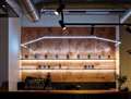 The bar at 8 Doors Distillery.