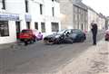 Police called to Wick town centre disturbance and harbour car crash 