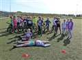 Competitors worked flat out to achieve good times in the Wick Junior Triathlon!
