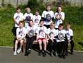 Seniors and town trophy winners.