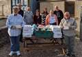 Union representatives hand over £500 to community café in Thurso 