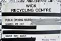 More materials will now be accepted at Caithness recycling centres