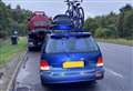 Police stop car on A9 due to ‘manner of driving’ and find 8 people in 7 seater car including four month old