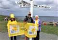 Warm welcome for Lejog charity walker at Groats 