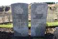 Two of the SS Ashbury graves in Thurso.