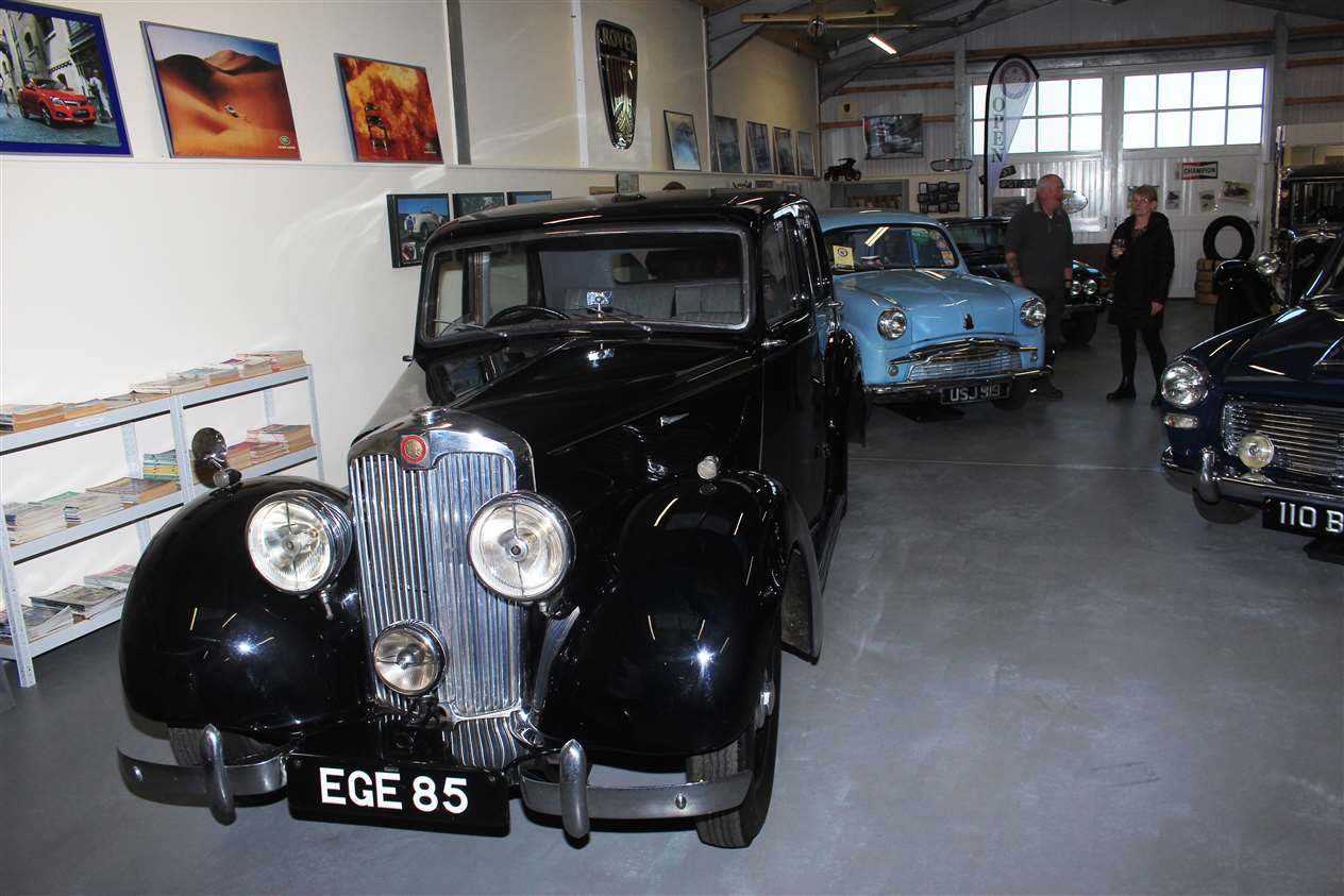 The centre in Halkirk is home to a dozen vintage and classic vehicles.